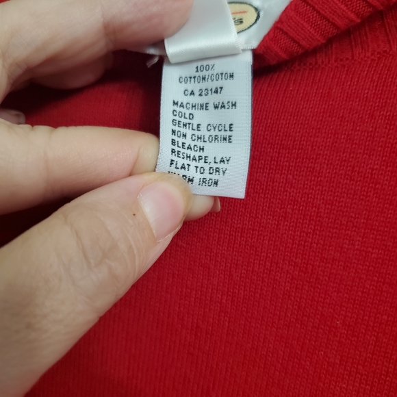 Talbots Red sweater - Picture 9 of 10
